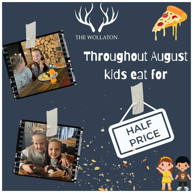 Kids eat free in August